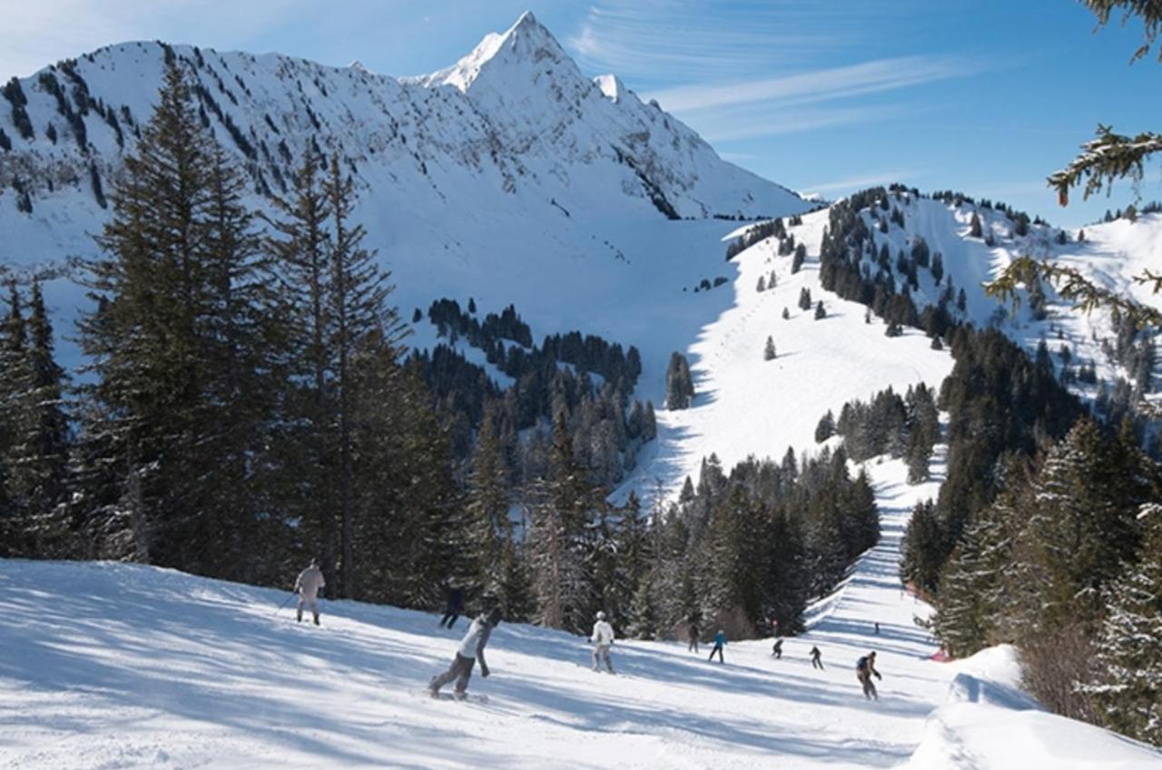 Joli Studio 4 Pers 30M Des Pistes Balcon Plein Sud Au Pieds Des Pistes B27- Draps Non Compris Saint-Jean-d'Aulps Exterior photo