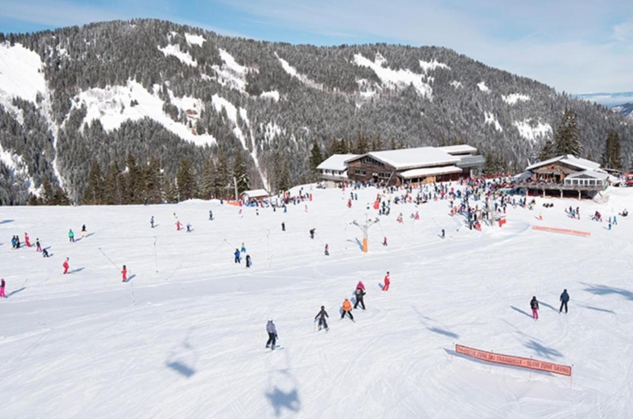 Joli Studio 4 Pers 30M Des Pistes Balcon Plein Sud Au Pieds Des Pistes B27- Draps Non Compris Saint-Jean-d'Aulps Exterior photo